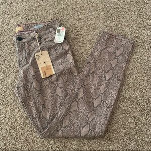 Sanctuary Denim Snake Skin Print Jeans